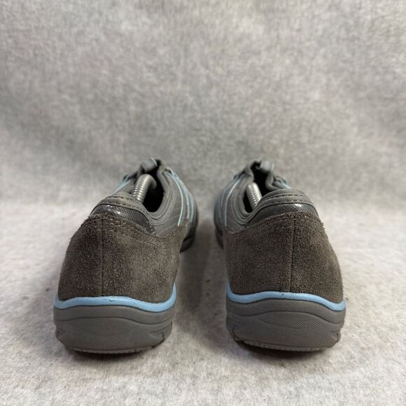 Skechers Shoes Womens Size 8 Relaxed Fit Memory Foam Slip On Grey Sneakers 22551 - Picture 5 of 10